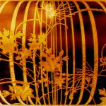 Verres Eglomisés: quelques exemples….dorure et peinture sur verre.