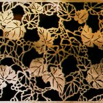 Verres Eglomisés: quelques exemples….dorure et peinture sur verre.