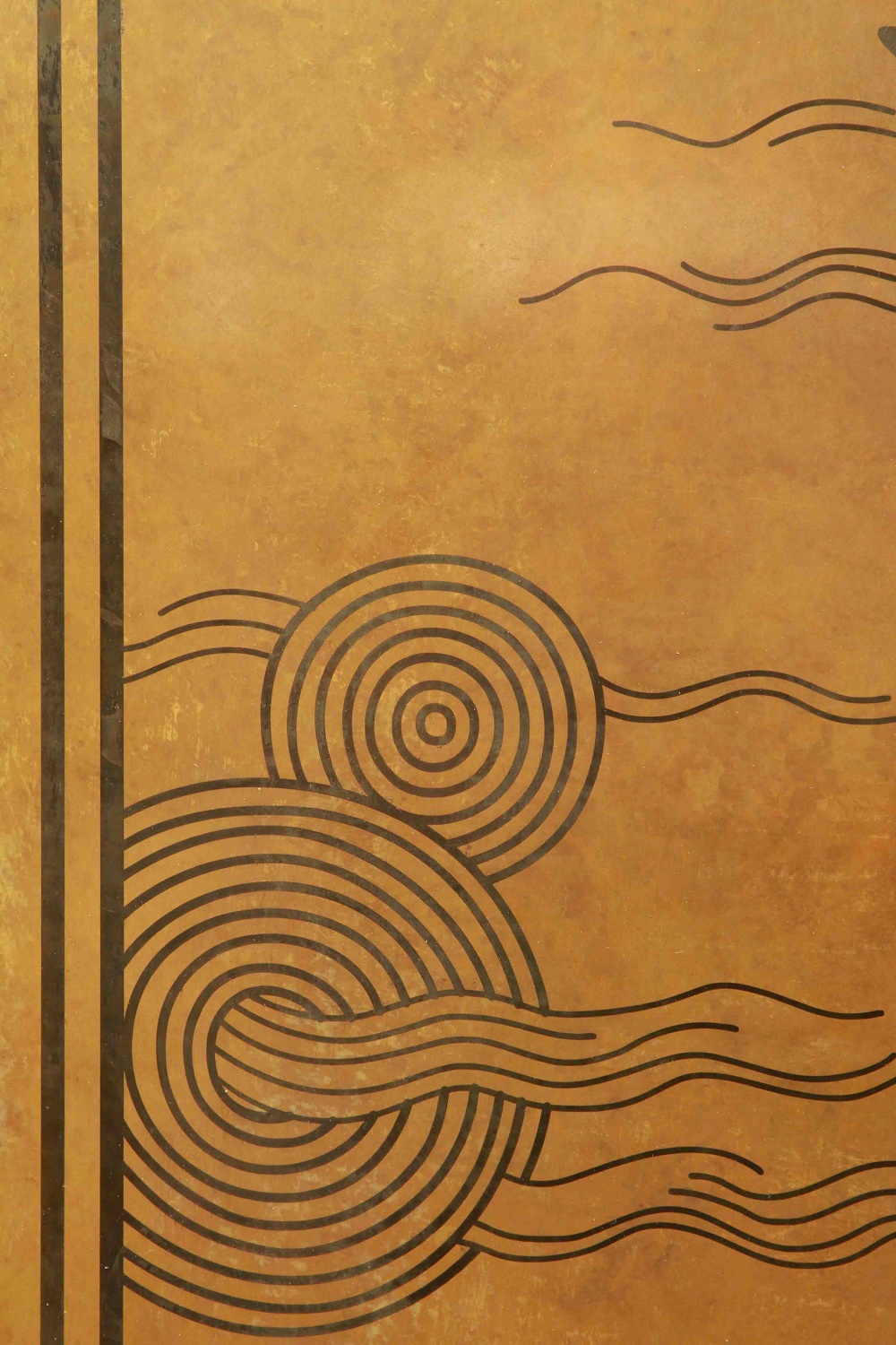 Créations originales: Plaques de laiton oxydées et cirées